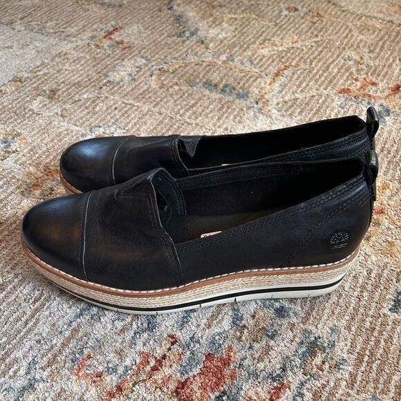 Timberland Black Leather Women's Shoes - Picture 9 of 9